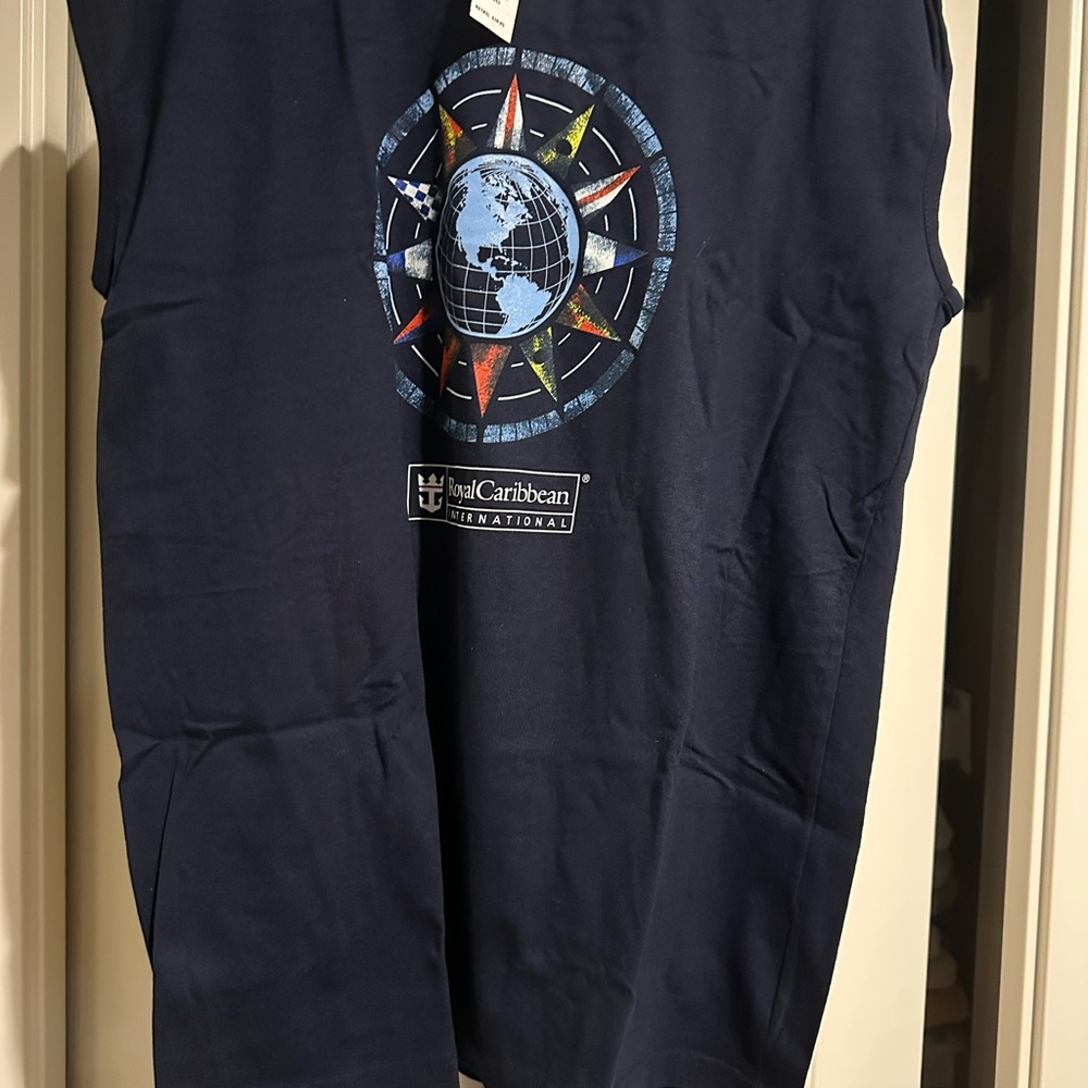 Royal Caribbean Men's Navy Tank Top